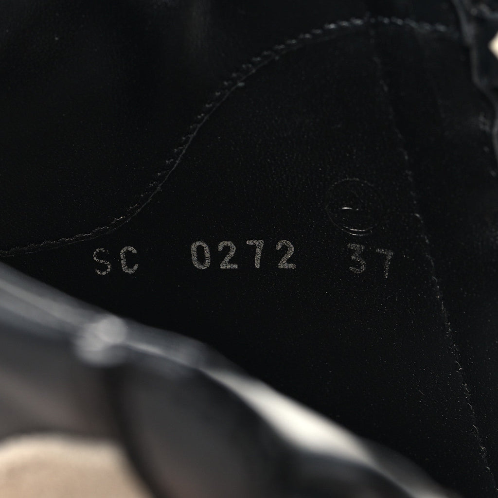 Suede Calfskin Monogram Laureate Platform Desert Boots 37 Grey
