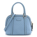 Microguccissima Mini Dome Bag Mineral Blue
