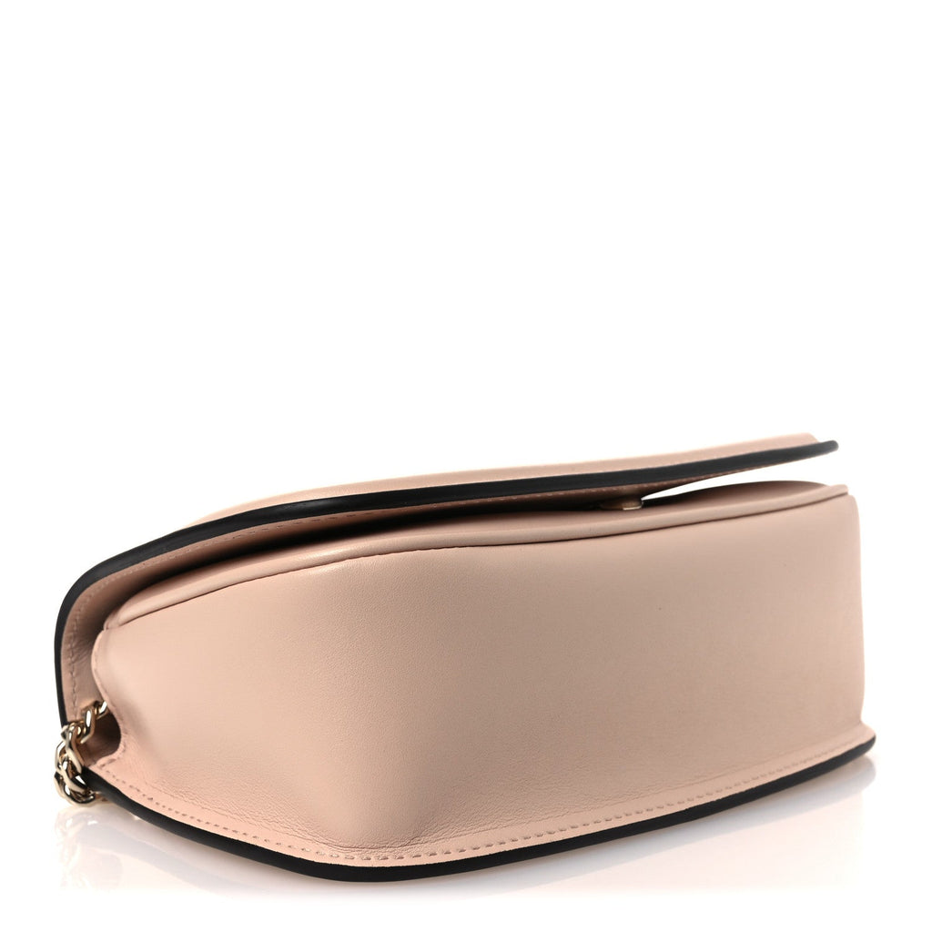 Calfskin Blondie Small Shoulder Bag Skin Rose