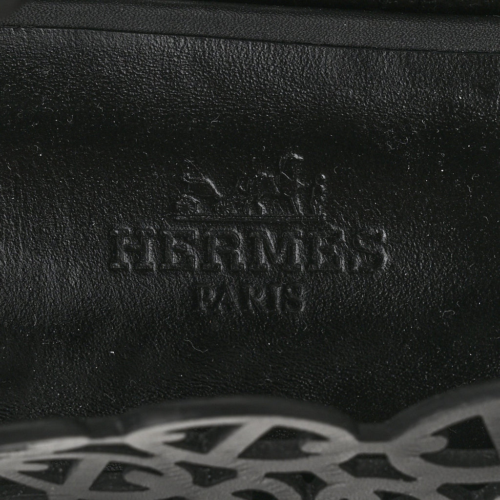 Calfskin Chaine d'Ancre Meli Ballet Flats 38 Black