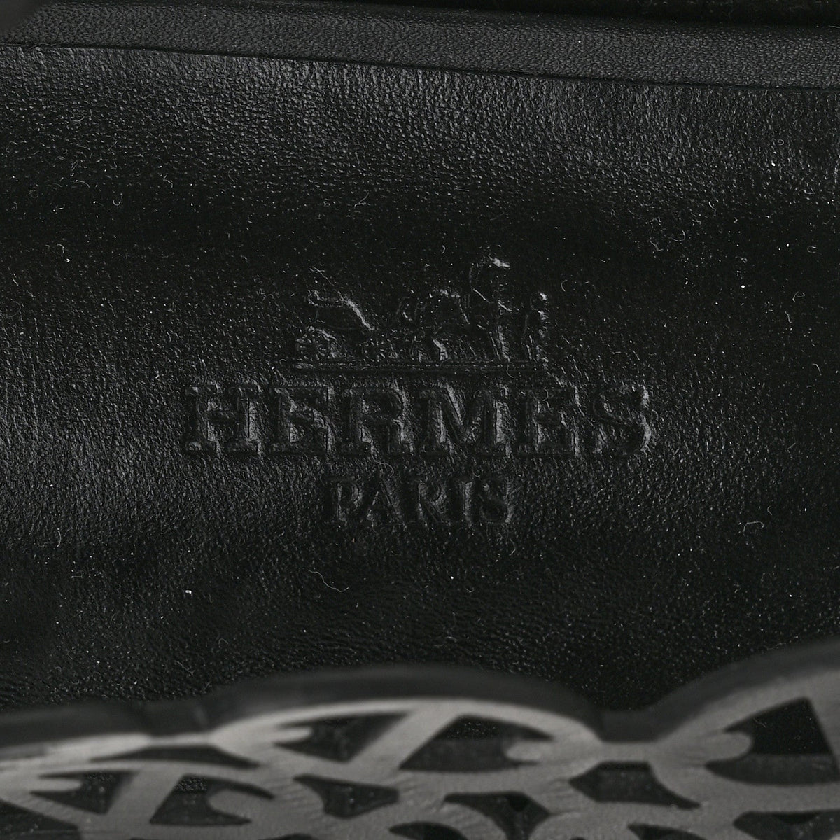 Calfskin Chaine d'Ancre Meli Ballet Flats 38 Black