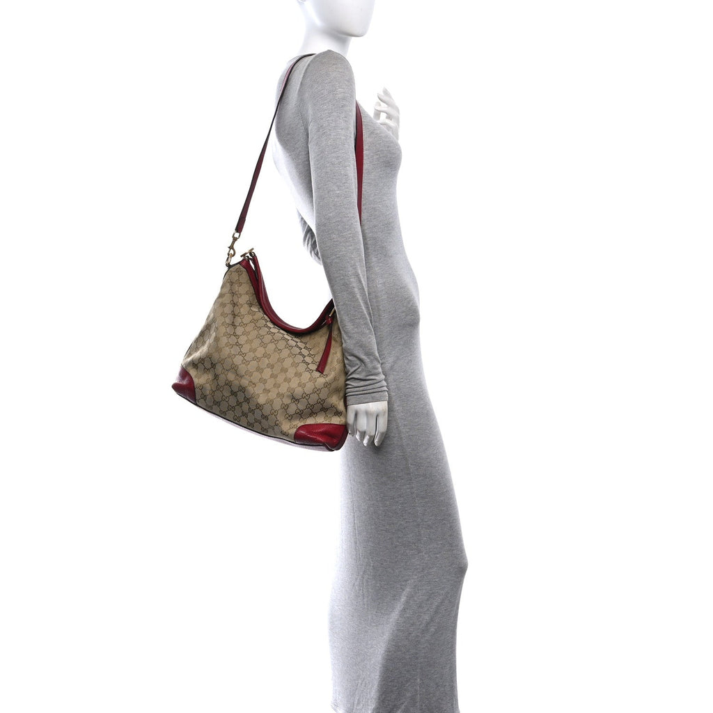 Monogram Small Miss GG Hobo Red