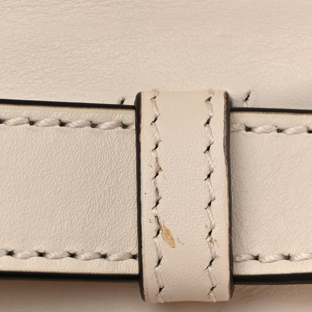 Calfskin Web Medium Sylvie Top Handle Bag White