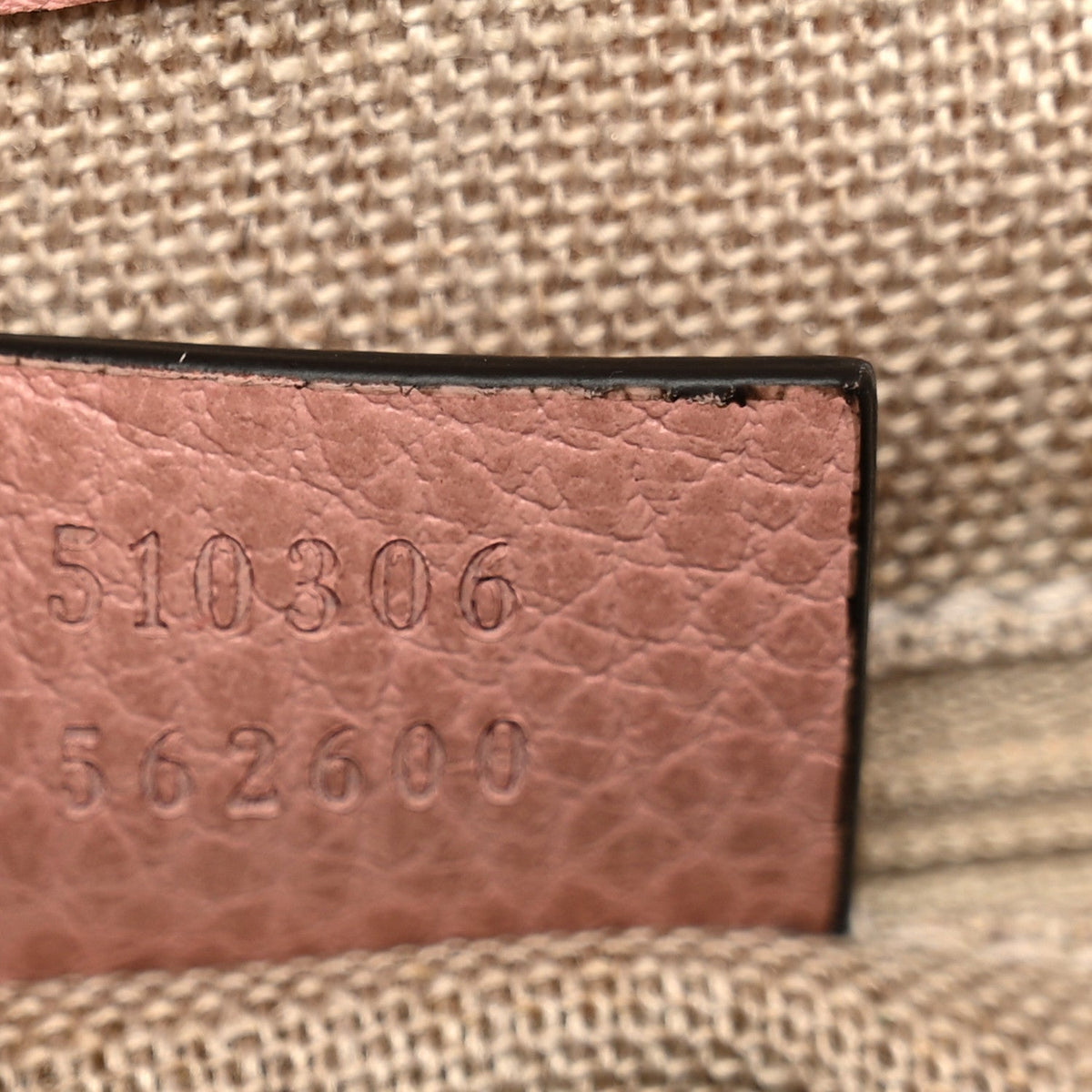 Dollar Calfskin Medium Interlocking G Top Handle Shoulder Bag Soft Pink