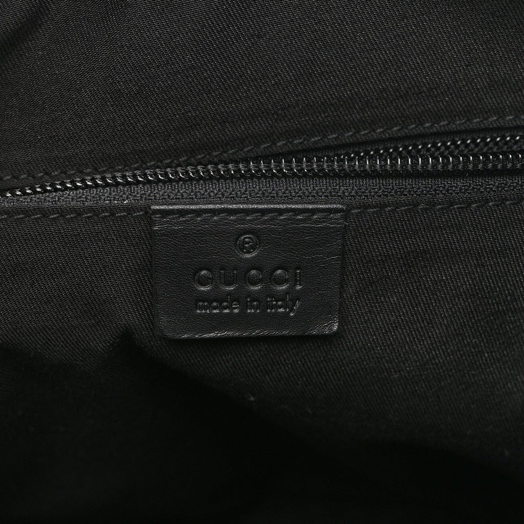 Monogram Calfskin Perforated Medium Flat Messenger Bag Black
