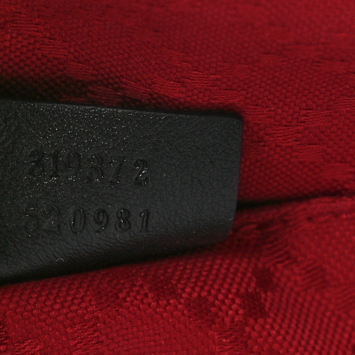 Calfskin Web Suitcase Black