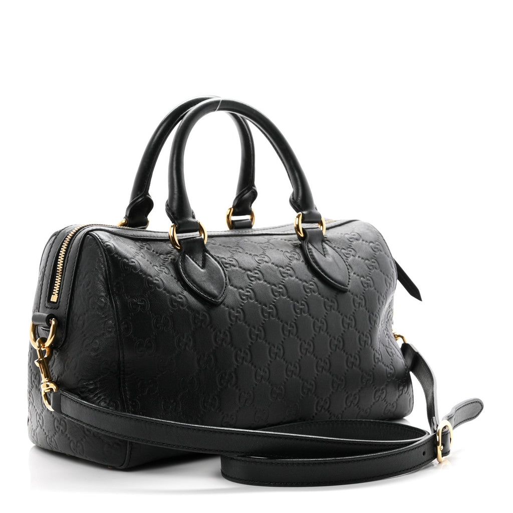 Guccissima Signature Boston Black