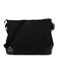 Monogram Flat Messenger Bag Black