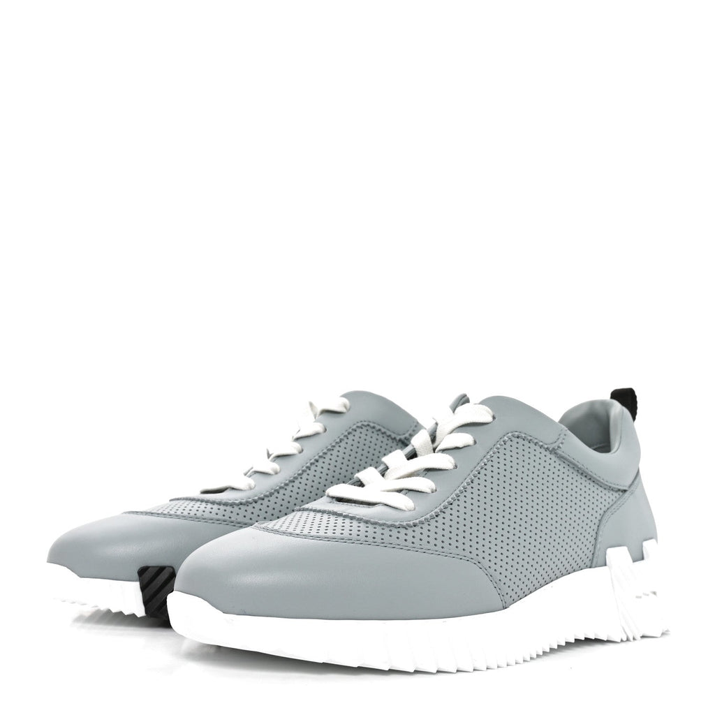Calfskin Bouncing Sneakers 38 Bleu Glacier