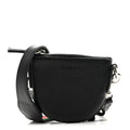Pebbled Calfskin Mini B Shoudler Bag Black