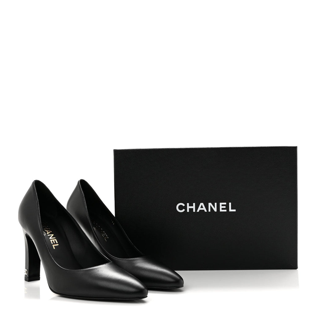 Lambskin Pumps 39 Black