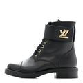 Calfskin Wonderland Ranger Boots 36 Black