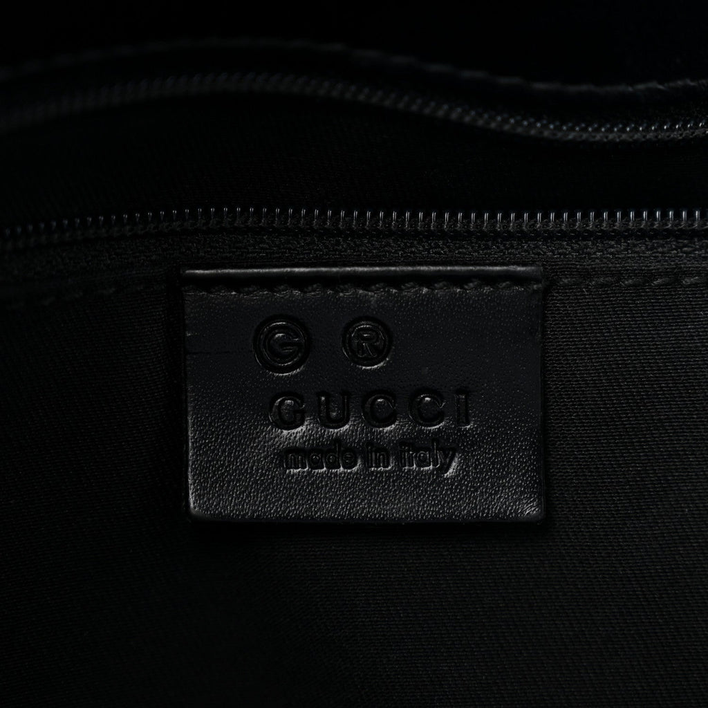 Nylon Monogram Tote Bag Black