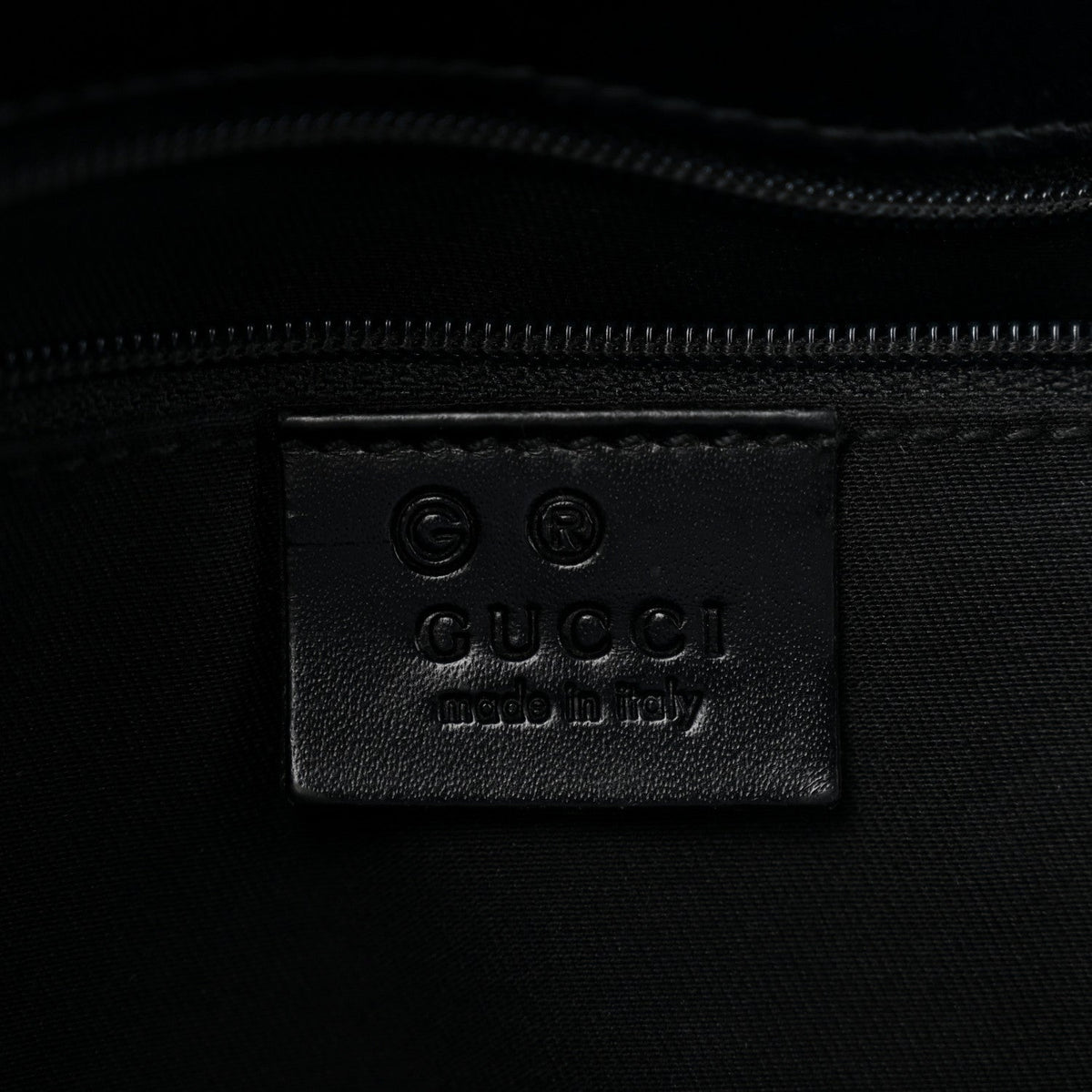 Nylon Monogram Tote Bag Black