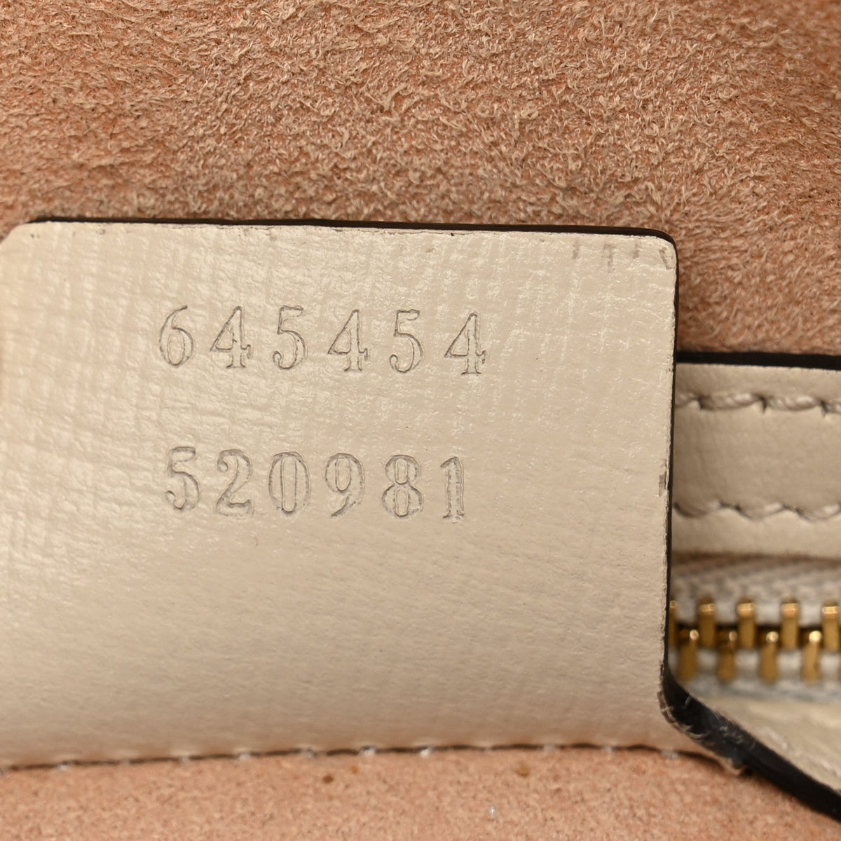 GG Supreme Monogram Small Horsebit 1955 Shoulder Bag Beige Mystic White