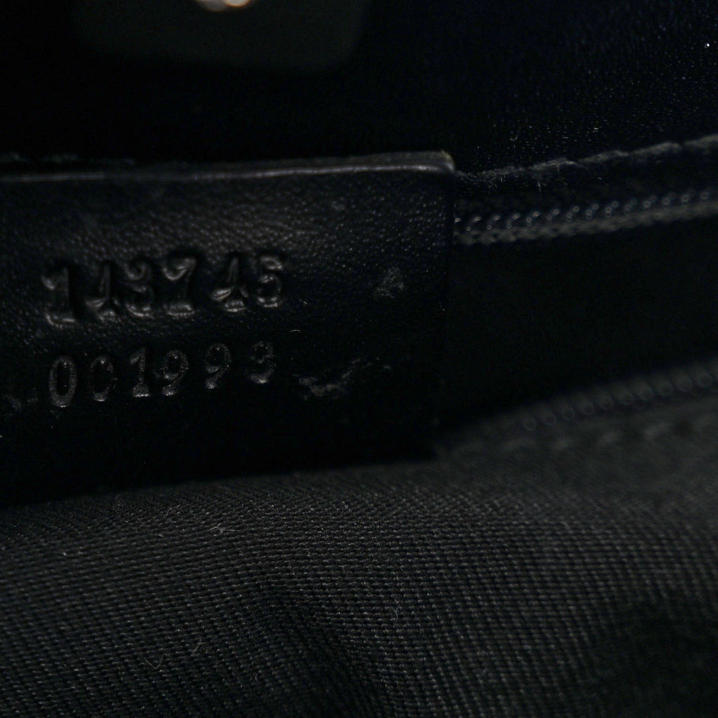 Nylon Monogram Tote Bag Black