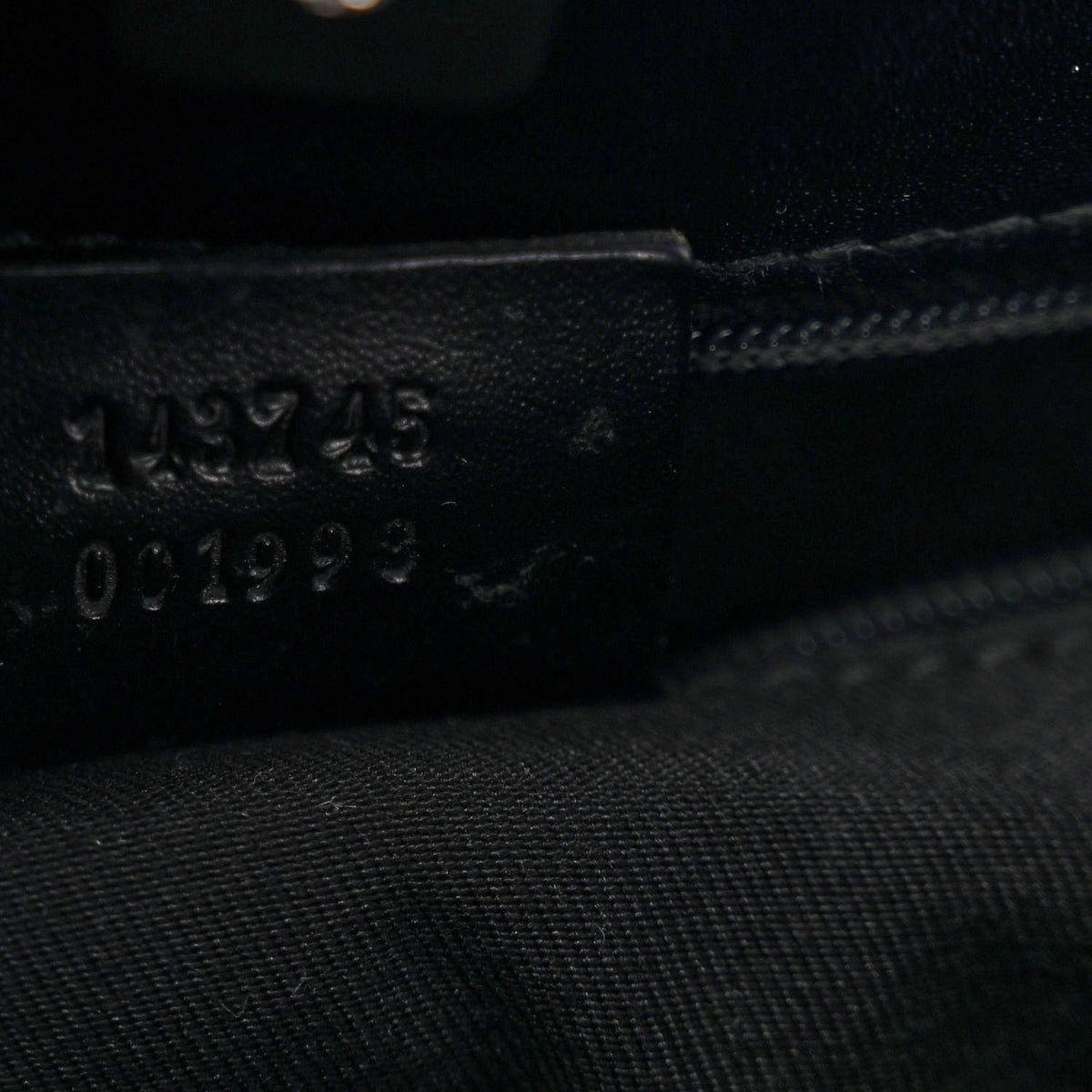 Nylon Monogram Tote Bag Black