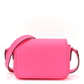 Calfskin GG Rubber effect Super Mini Bag  Pink