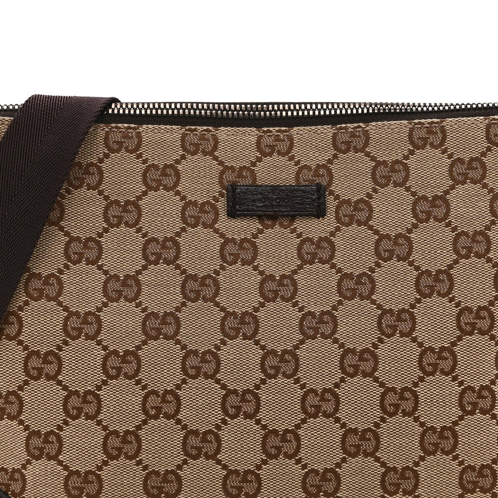 Monogram Joy Messenger Bag Dark Brown