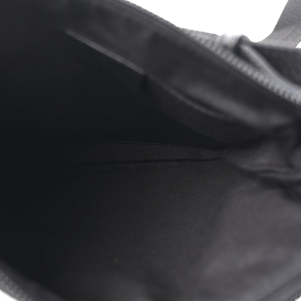 Monogram Small Perforated Messenger Black