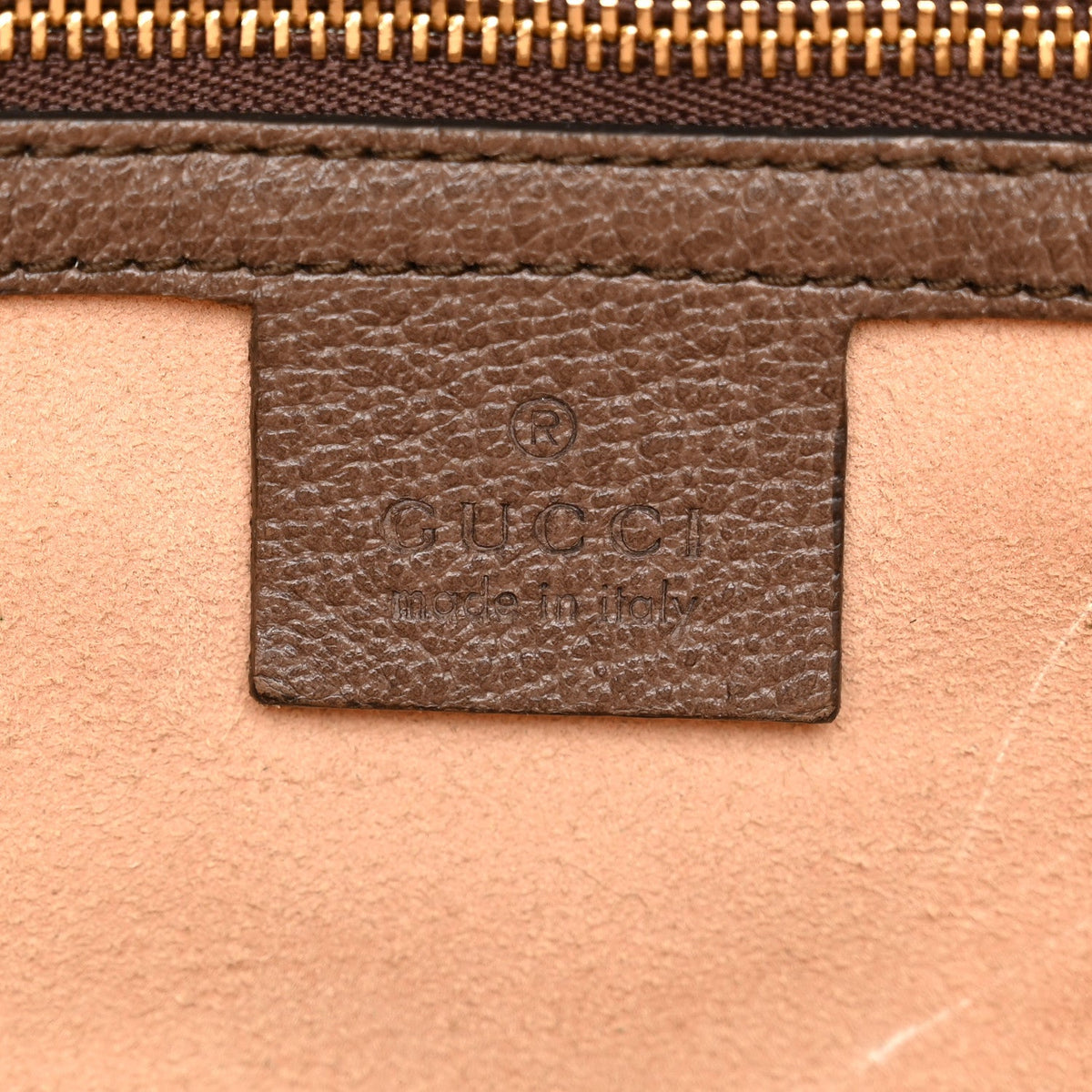 GG Supreme Monogram Medium Ophidia Shopping Tote Brown