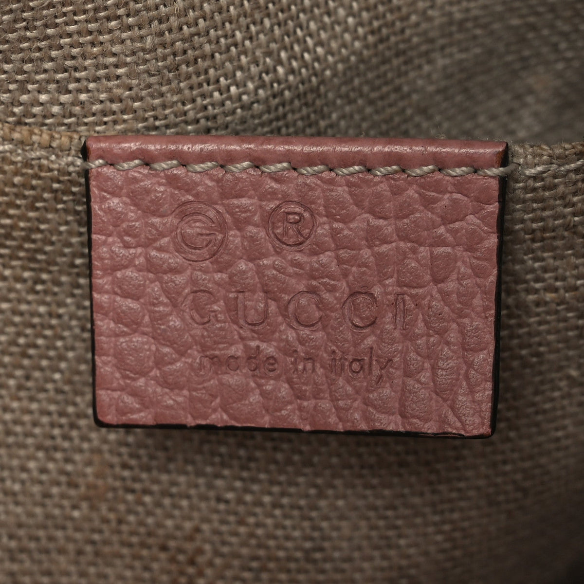 Monogram Mini Bree Messenger Bag Beige Soft Pink
