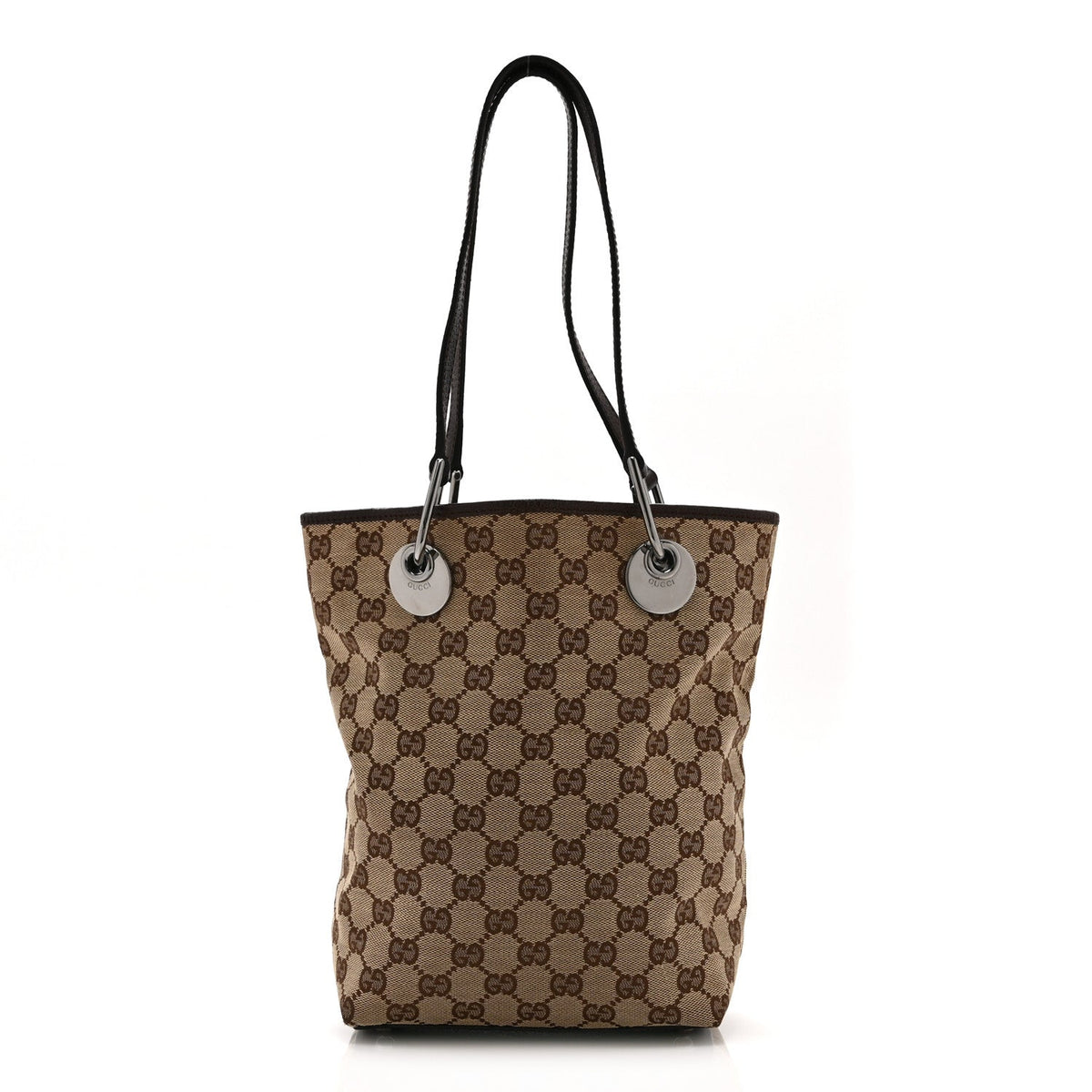 Monogram Small Eclipse Tote Brown
