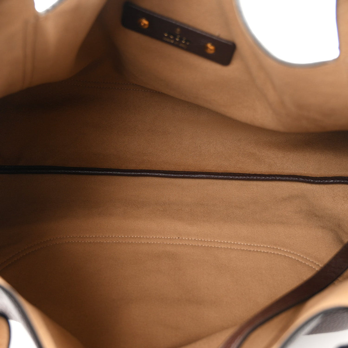 Grained Calfskin Softbit Maxi Shoulder Bag Dark Brown
