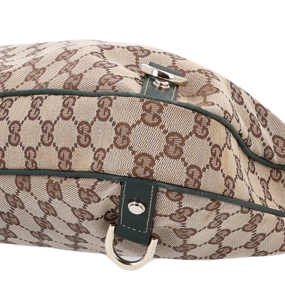 Monogram Large Abbey D Ring Hobo Green