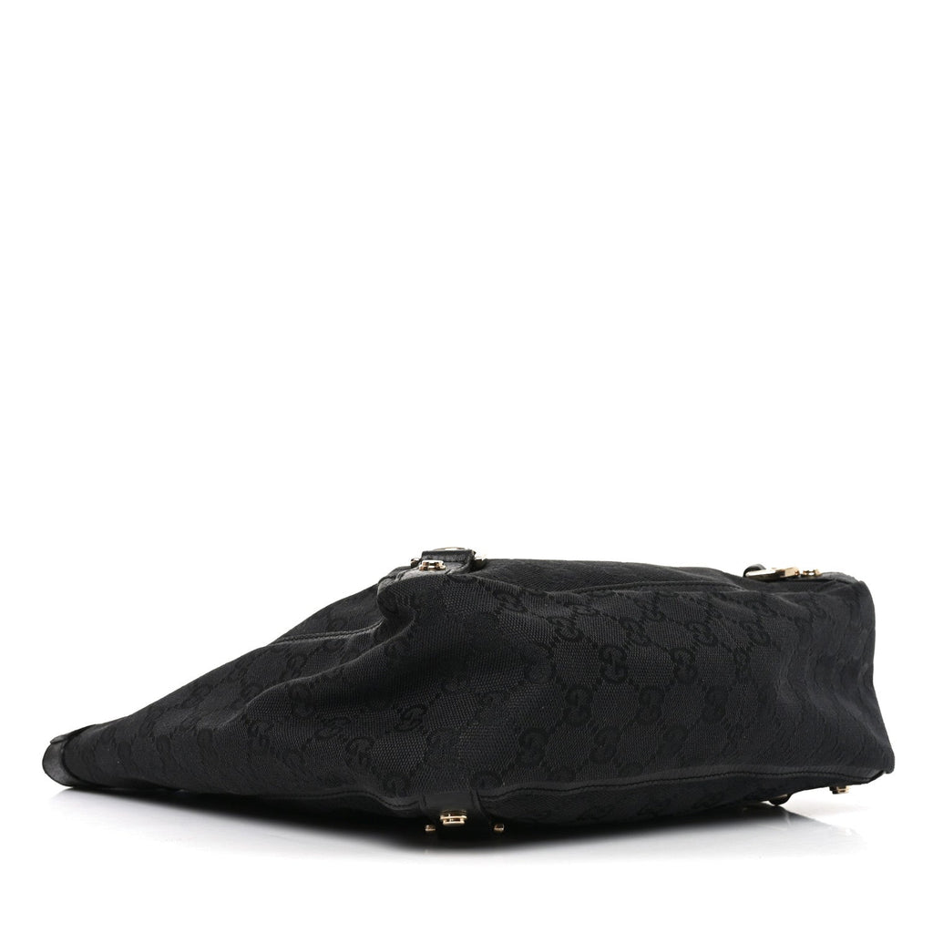 Monogram Small Abbey Tote Black